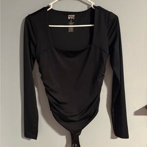 Black Long Sleeve Top